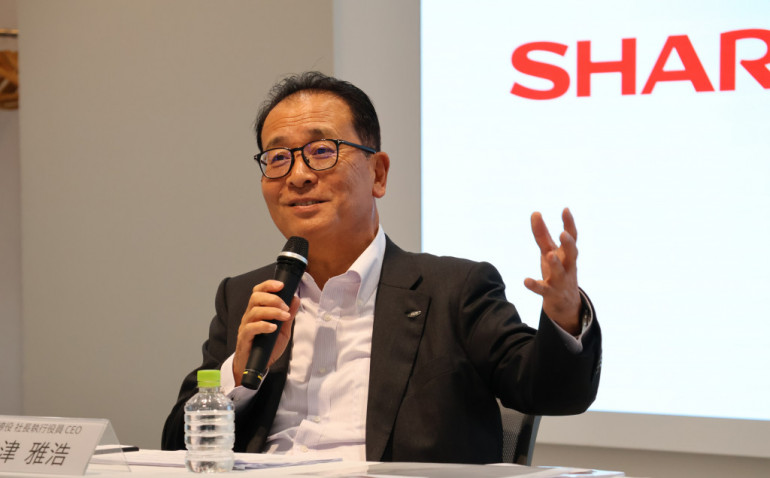 シャープ社長兼CEO・沖津 雅浩の「“シャープらしさ”を取り戻す